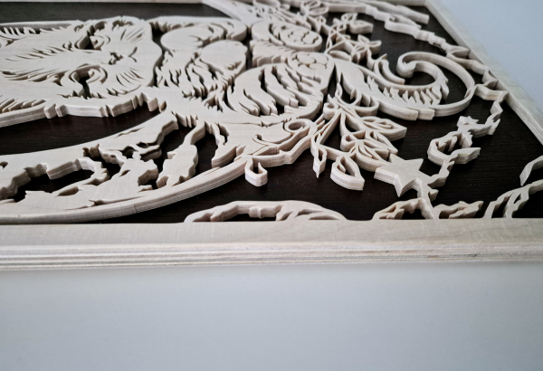 Wandbild Katze träumend